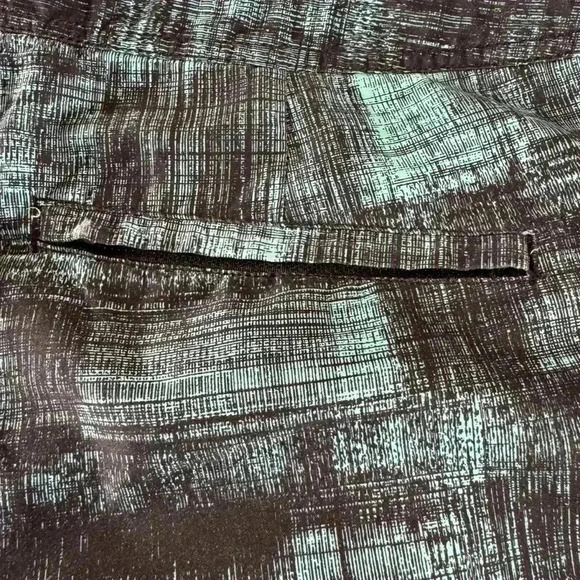 MARC ANTHONY MENS SWIM Trunks SHORTS  SIZE 36 Turquoise Blue Black - Picture 12 of 13